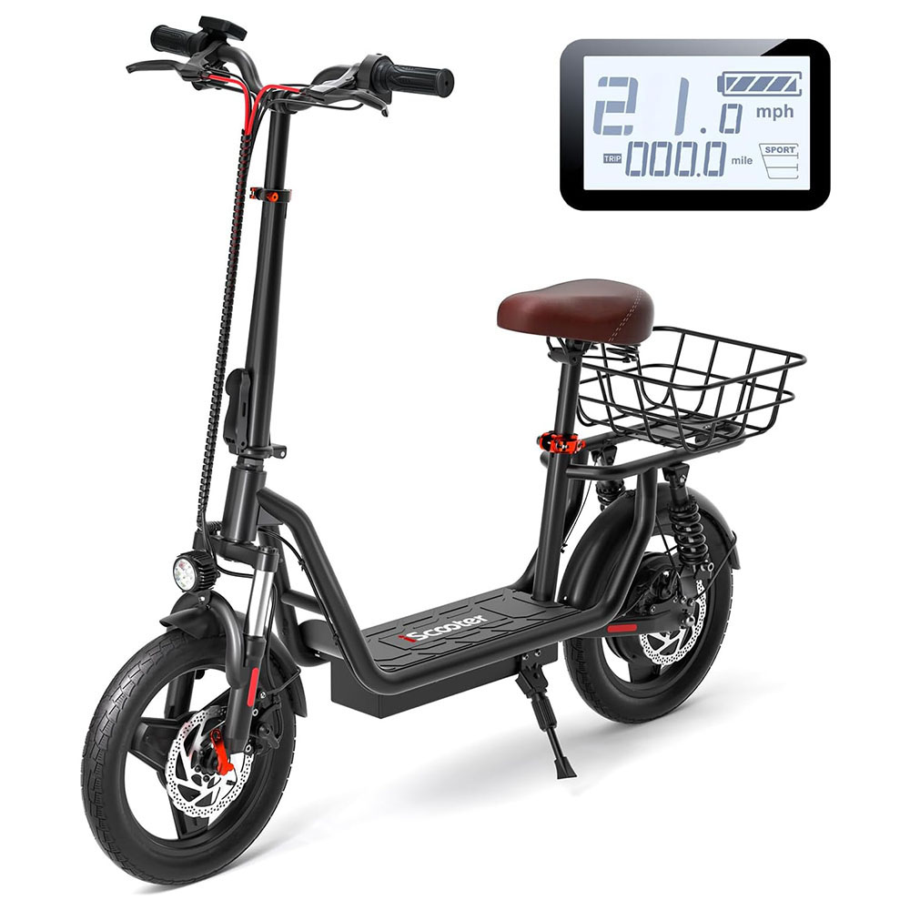 iScooter Electric Scooter with Seat