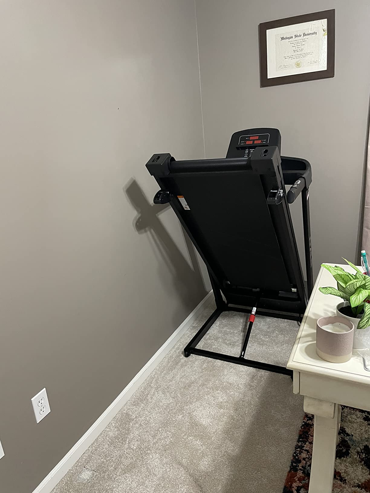 Treadmills for Home 1017EB 7200EB 5108EB, Max 2.5HP 300 LBS Capacity Folding Treadmill