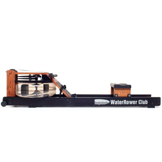 WaterRower Club Rowing Machine w/ S4 Monitor & Hi Rise Attachment
