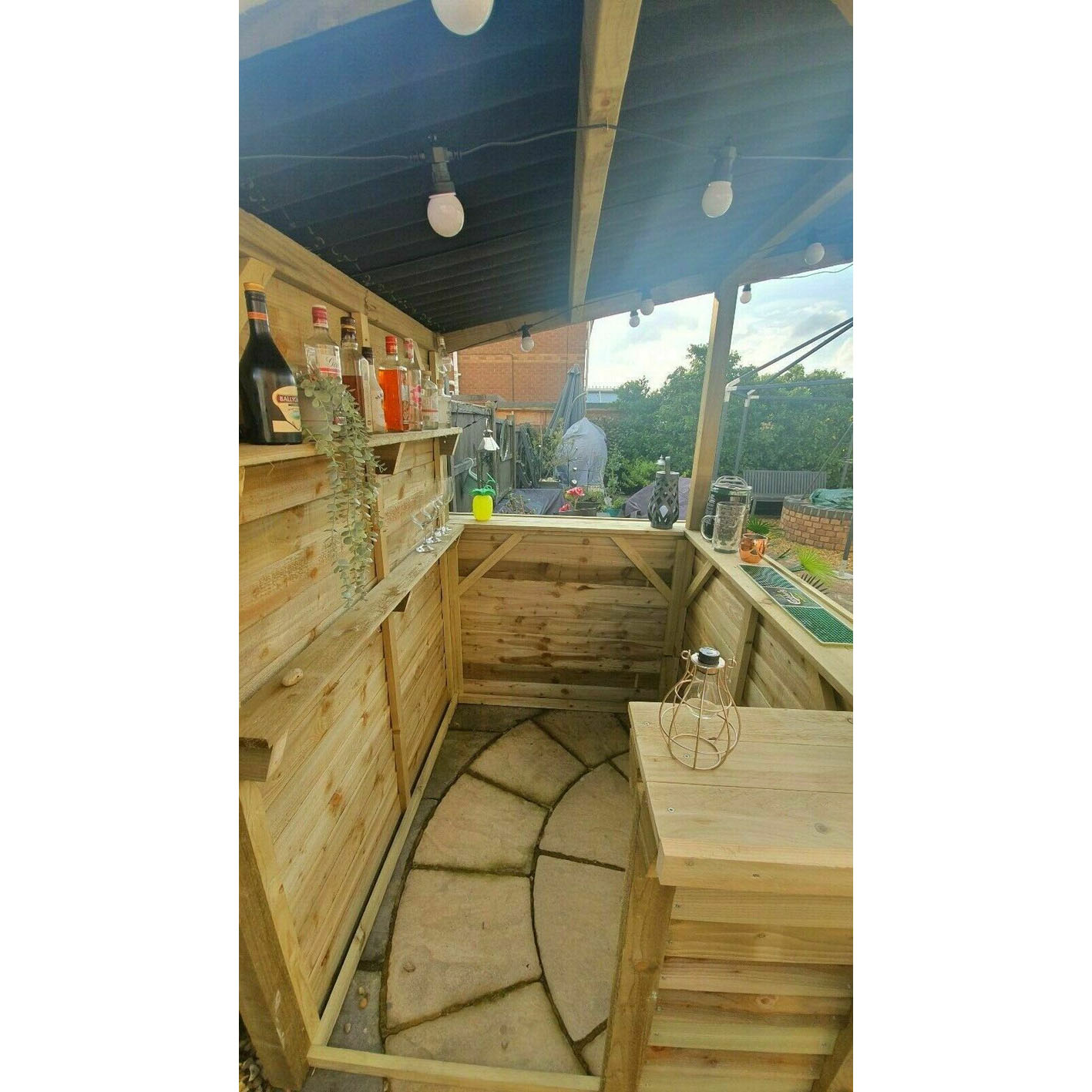 Garden Bar - Outdoor Home Wooden Bar Kit