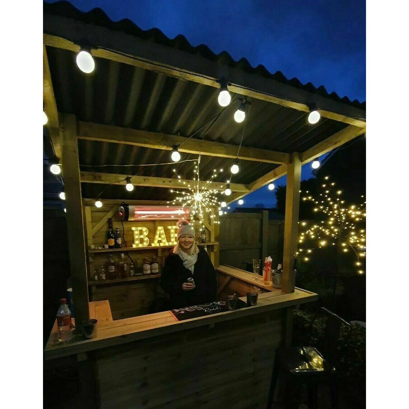 Garden Bar - Outdoor Home Wooden Bar Kit