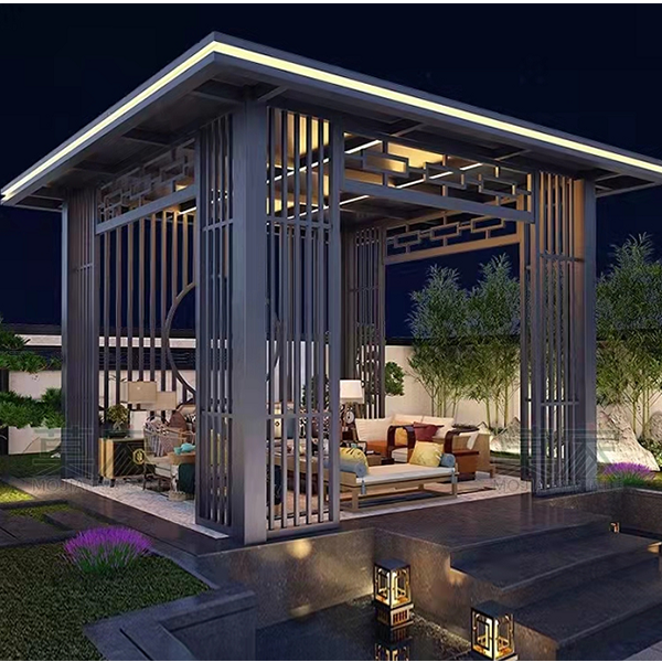 【Gazebo】【BS】Courtyard Outdoor Four-Corner Terrace Gazebo