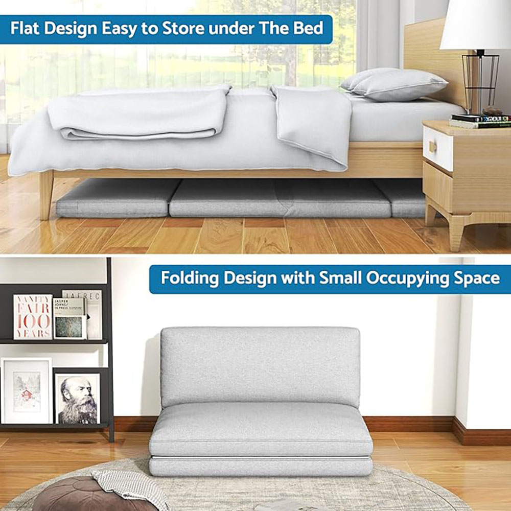 LIFERECORD Convertible Futon Sofa Bed 4 in 1 Multifunctional