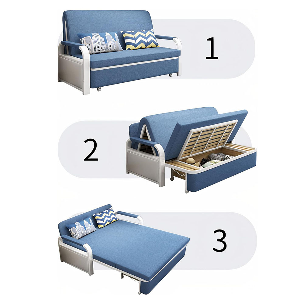 UNICORN FURNITURE Sofa Bed Modern Reclining Foldable Bed