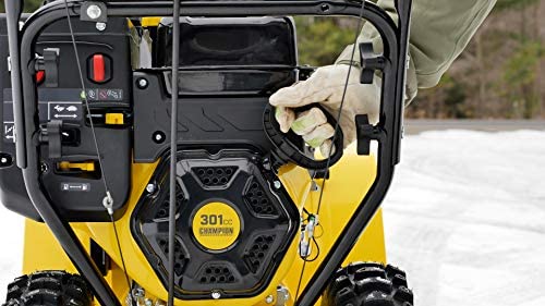 Champion 30-Inch Snow Blower with LED