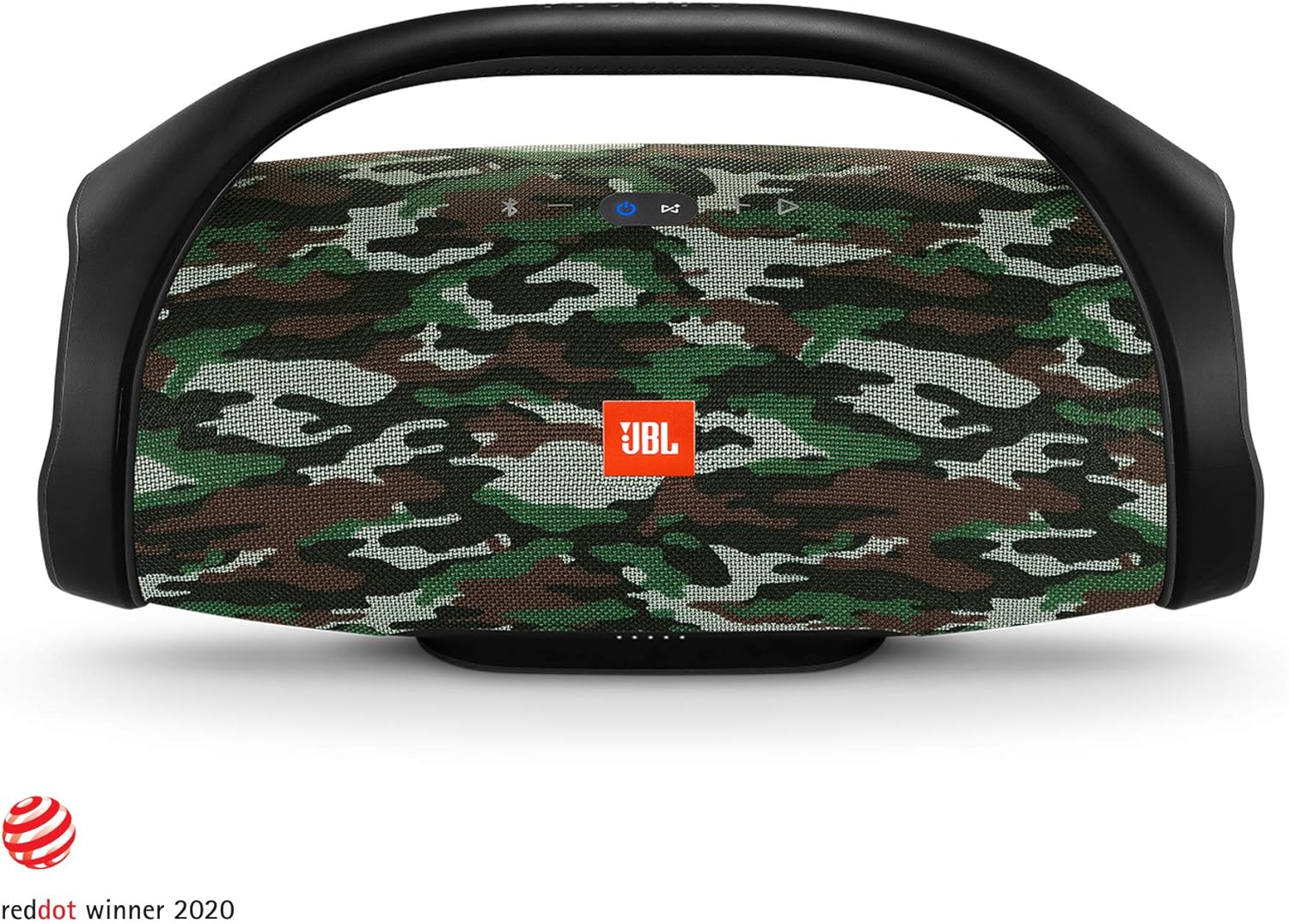 JBL Boombox 2 - Portable Bluetooth Speaker, Powerful Sound and Monstrous Bass, IPX7 Waterproof, 24 Hours of Playtime, Powerbank, JBL PartyBoost for Speaker Pairing, for Home and Outdoor(Black)