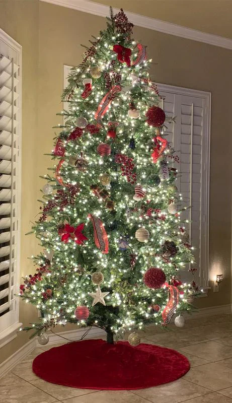 ⛄2024 Christmas Hot Sale 🎄Pre-Lit LED Grand Duchess Twinkling Balsam Fir Christmas Tree - 🎄Buy One Get One Free