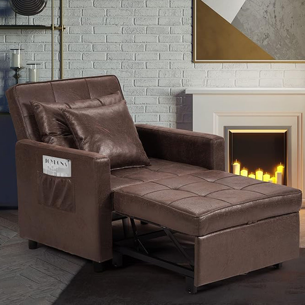 XSPRACER  Convertible Sleeper Chair Bed 3 in 1